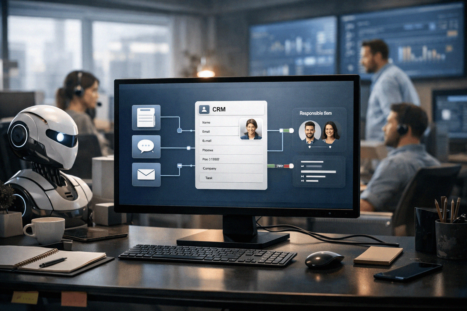 Внедрение AI и интеграция CRM от Ai-brother.ru