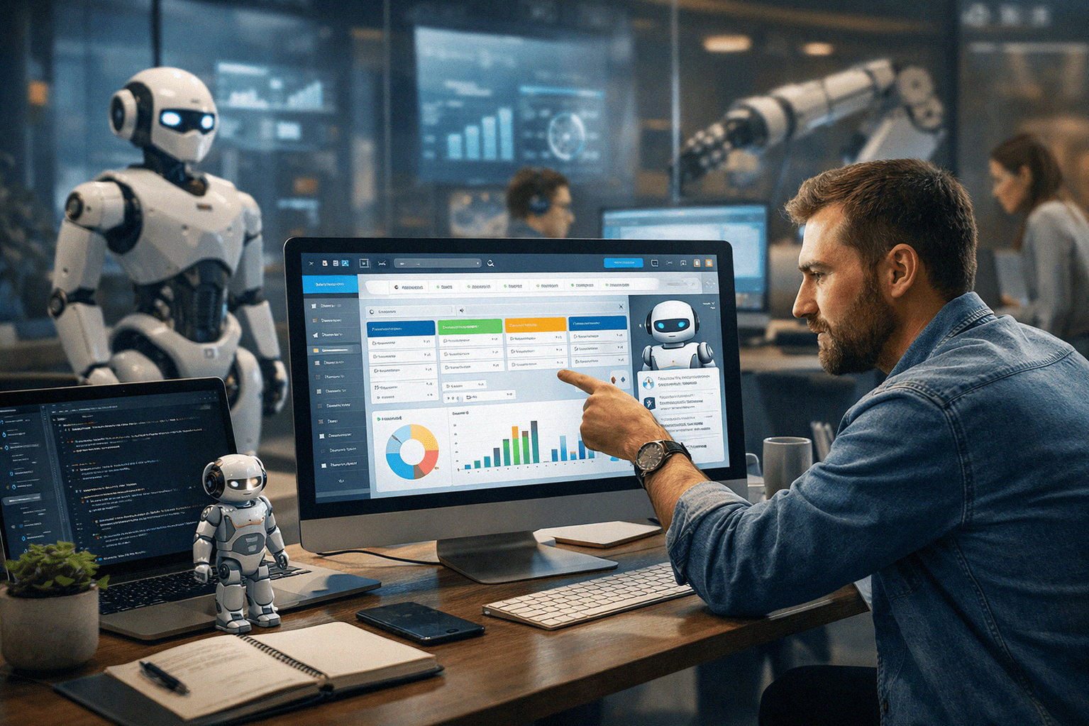 Профессиональное внедрение ИИ и CRM систем