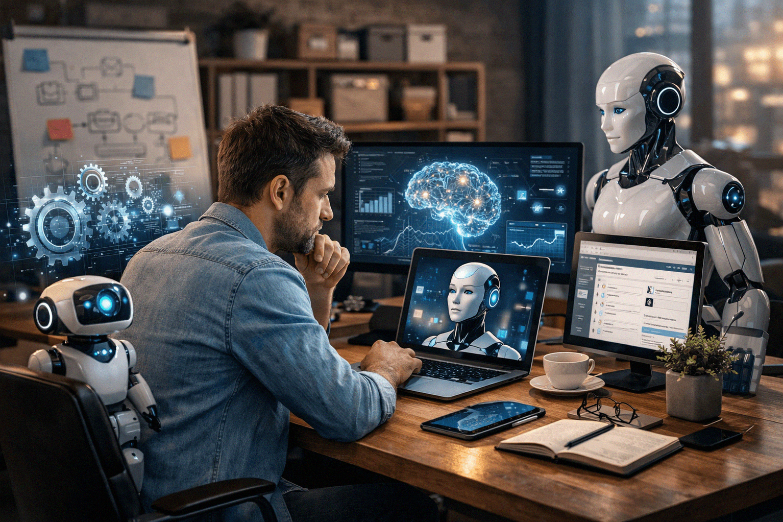 Внедрение ИИ агентов от Ai-brother