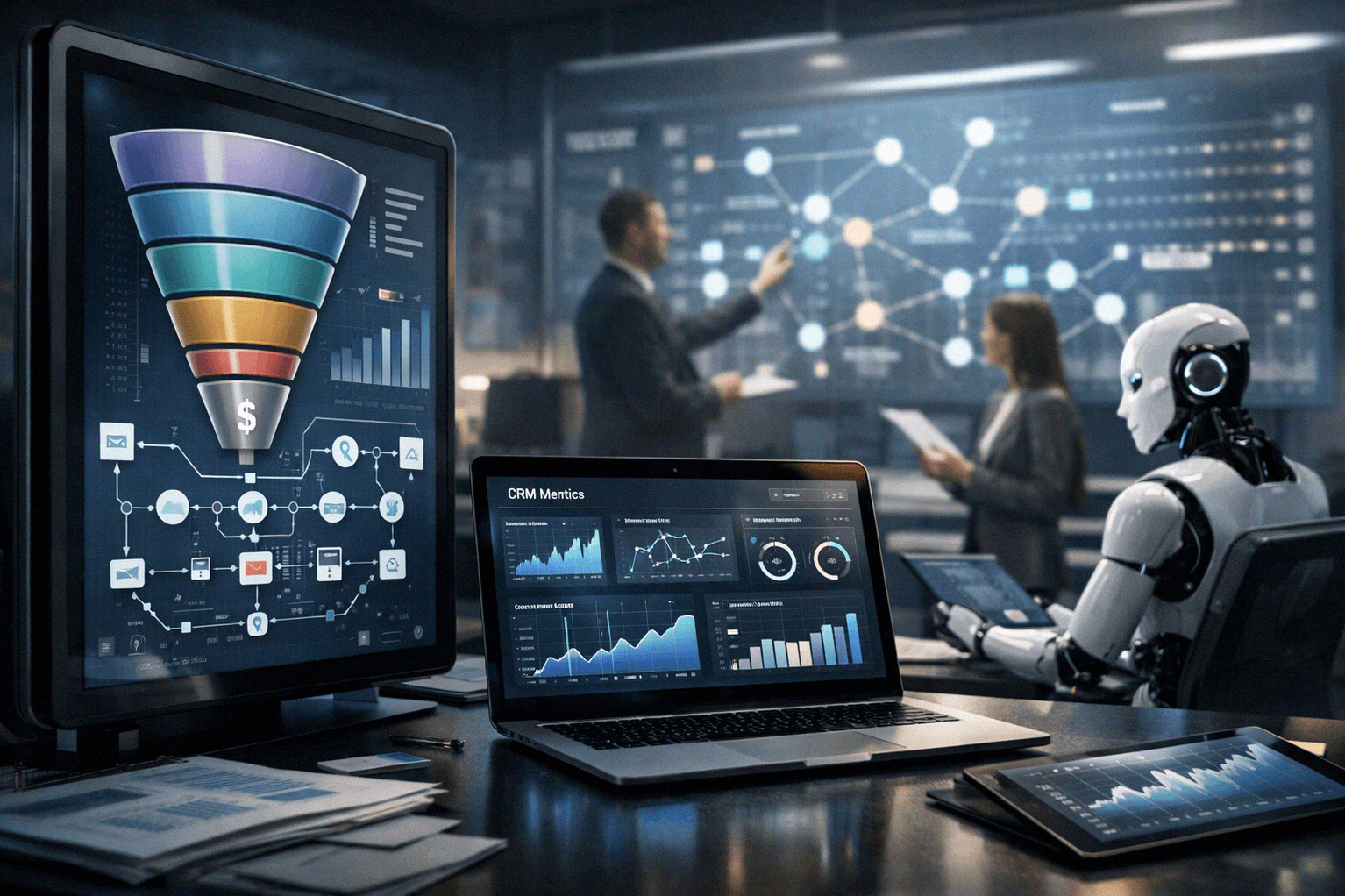 Процесс внедрения CRM и автоматизация воронки